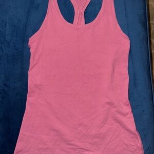 Pink Racerback Tank Top